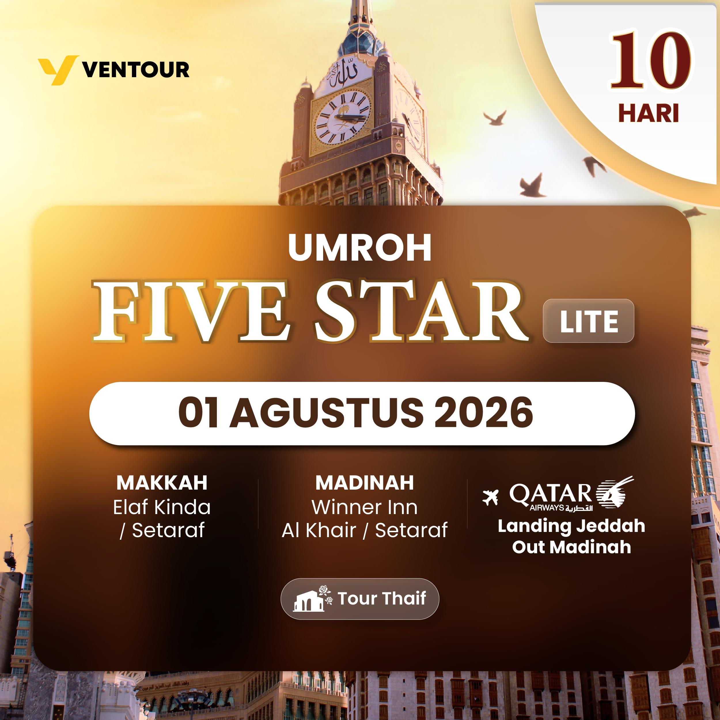 FIVESTARLITE 10D QR
